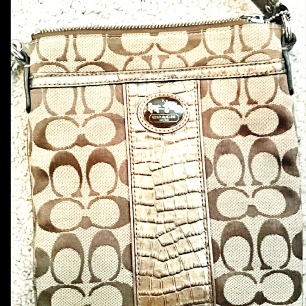 Authentic Coach Cross Body Purse